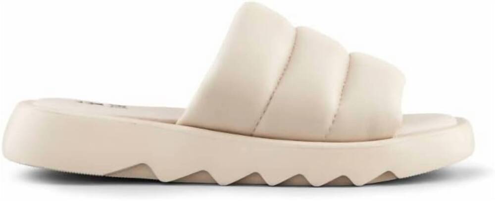 NEW COUGAR women's julep slide sandal in oyster